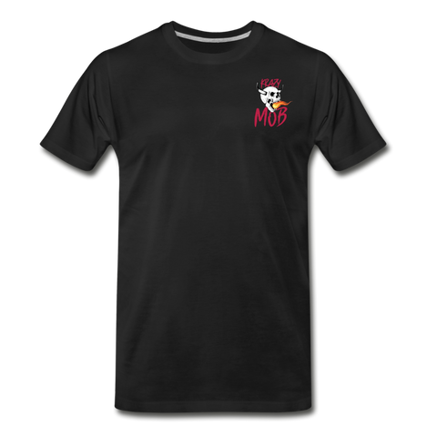 KRAZY MOB Men's Premium T-Shirt - black