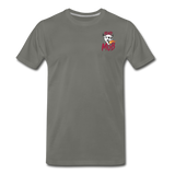 KRAZY MOB Men's Premium T-Shirt - asphalt gray