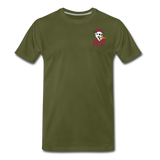 KRAZY MOB Men's Premium T-Shirt - olive green